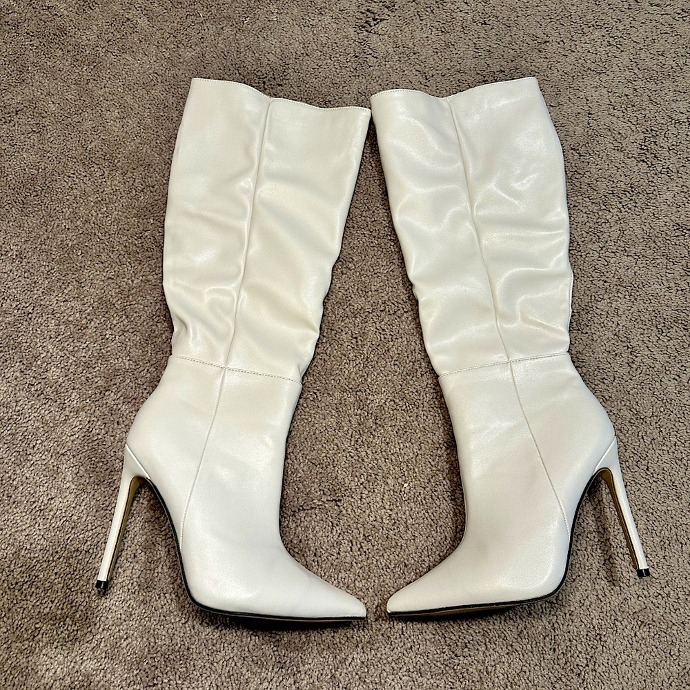 Fashion Nova White heels